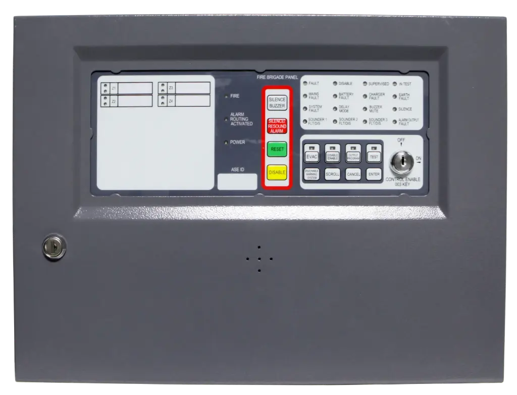 PANEL CONVENCIONAL 4 ZONAS GST