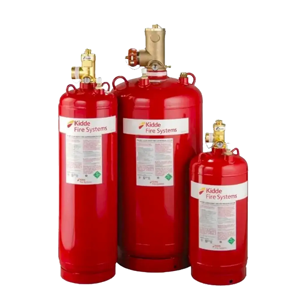 Sistemas de supresión con agentes limpios