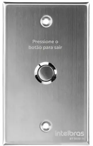 [BT-5000 IN] ACTUADOR DE APERTURA EMPOTRADO DE ACERO NOXIDABLE 4 X 4 